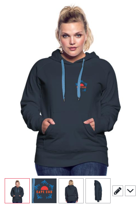 cape cod shark apparel shop online womens hoodie