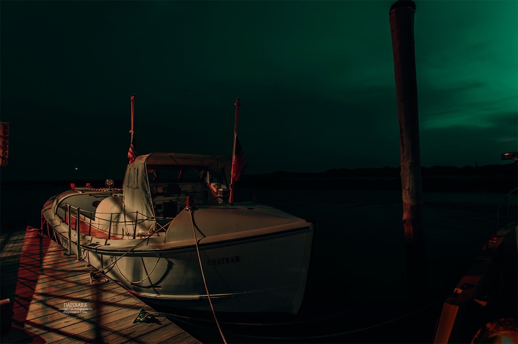 Historical Coast Guard Motor Life Boat CG 36500. Rock Harbor, Orleans, Massachusetts. © Dapixara photography.