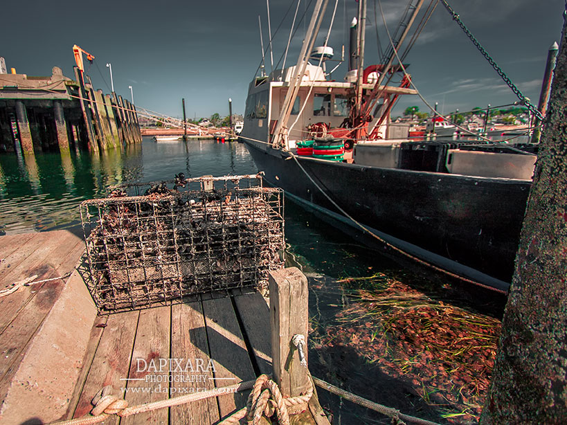 Commercial Fishing Boat In Provincetown, Cape Cod - Dapixara Cape Cod photography