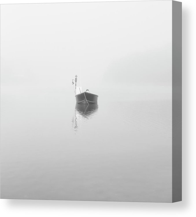 fine art photography prints. Cape Cod boat in Fog.