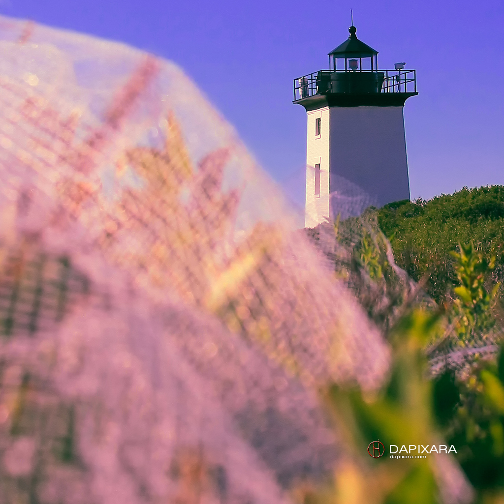 Sunrise Over Long Point Lighthouse in Provincetown, Massachusetts. Cape Cod photography art by Cape Cod photographer Dapixara.