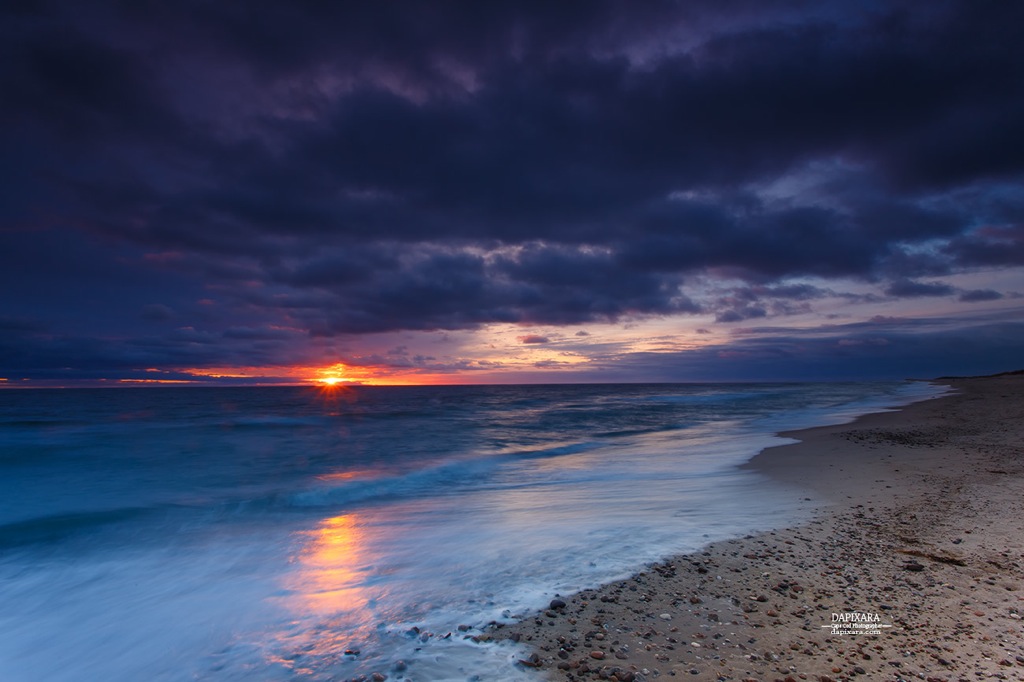 Nauset Beach Sunrise: The Today's Thanksgiving sunrise is here! Dapixara photography.