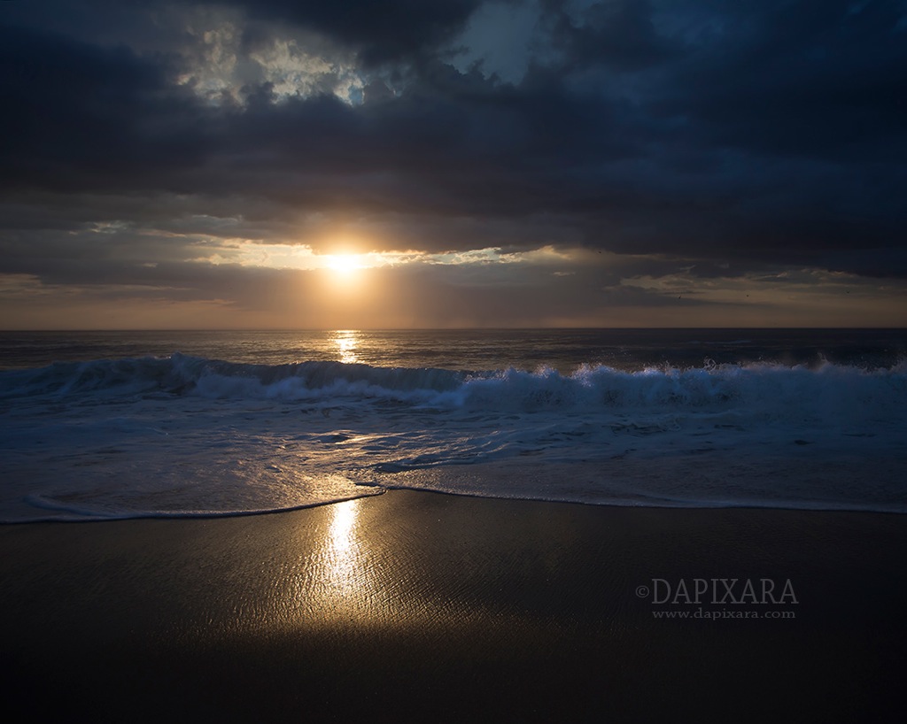 Spectacular Sunrise On Nauset Beach In Orleans Cape Cod. Cape Cod photos by Dapixara.