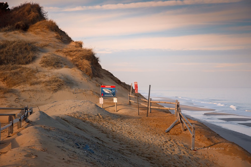 Beachcomber, Cahoon Hollow beach, Wellfleet, Massachusetts. Sunset at Beachcomber, Cahoon Hollow beach, Wellfleet, Cape Cod National Seashore. © Darius Aniunas