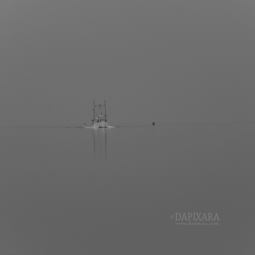 Photos of Calm Before The Rain. Fishing boat in Wellfleet, MA.