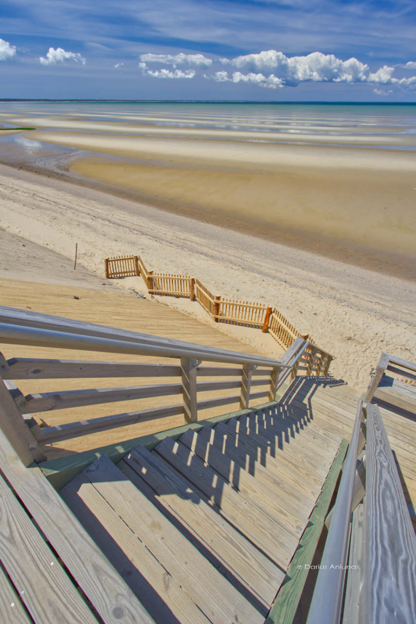 cape cod beaches in may eastham massachusetts us