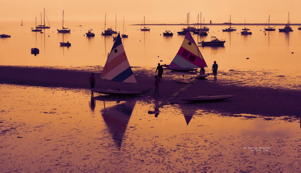 cape cod sunsets provincetown harbor beach