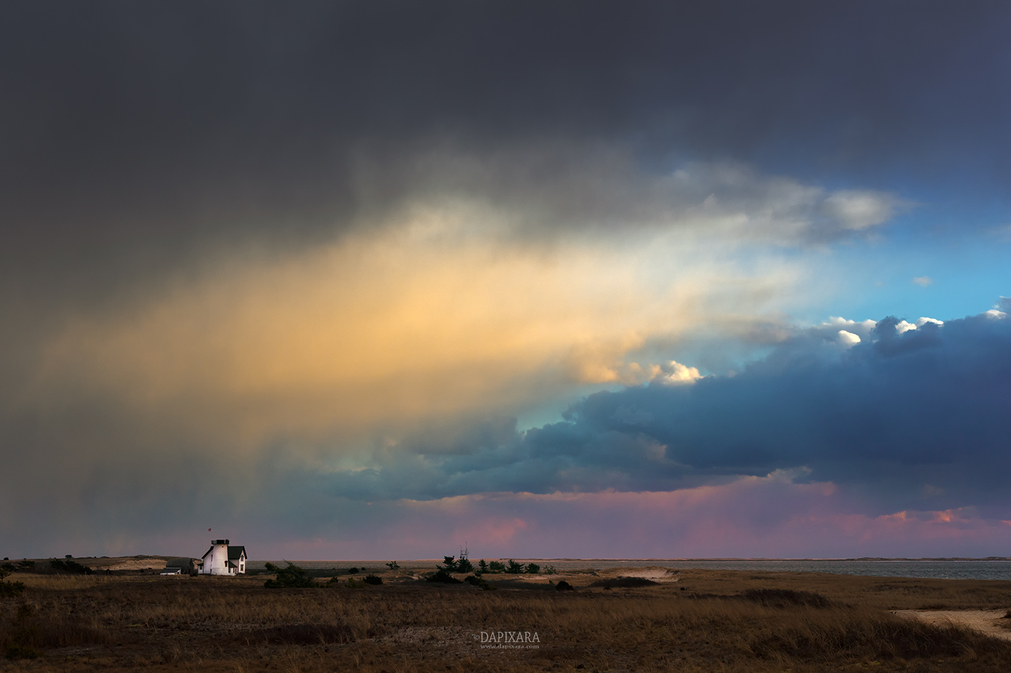 Chatham Cape Cod, Stage Harbor Light. Dapixara fine art Cape Cod photography.