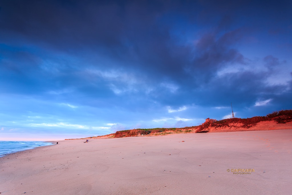 coast guard beach entrance before 2019 storm. Coast guard beach before winter storms. © Dapixara.