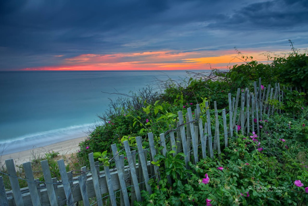 Today's eye-opening Ocean sunrise on Nauset Lighthouse beach. Sunrise, Nauset Light beach, Eastham, Cape Cod national Seashore. Darius. A.
