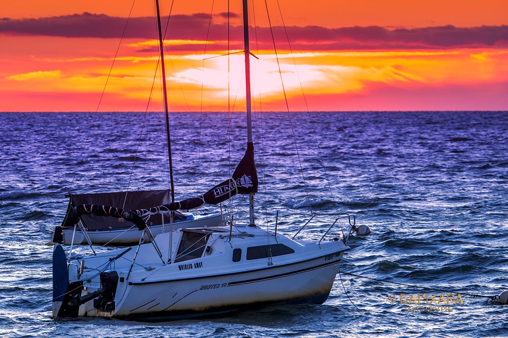 Tonight's gorgeous sunset at Cape Cod Bay. Sunken Meadow beach, Eastham, Massachusetts. © Dapixara Today's Photos.