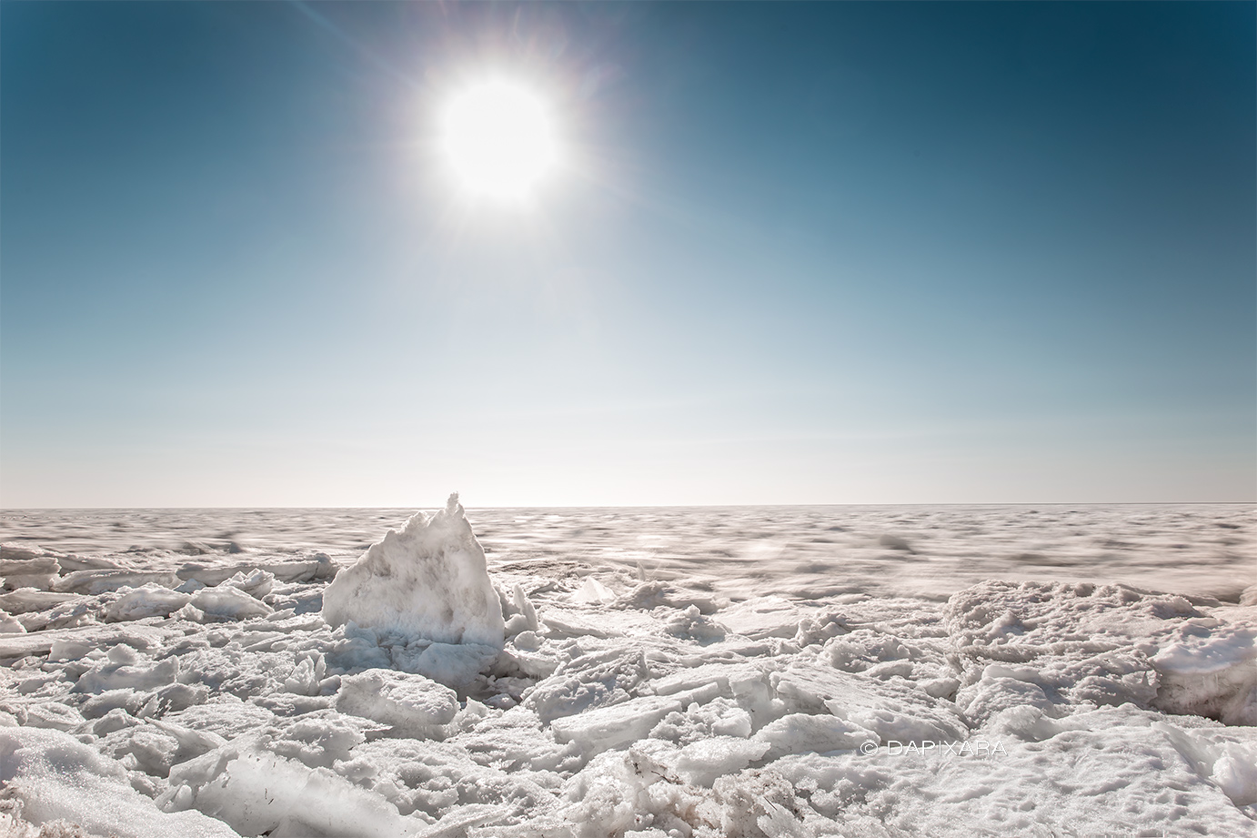 When a pieces of Cape Cod ice chunks moves and melts, it makes a fizzing sound like