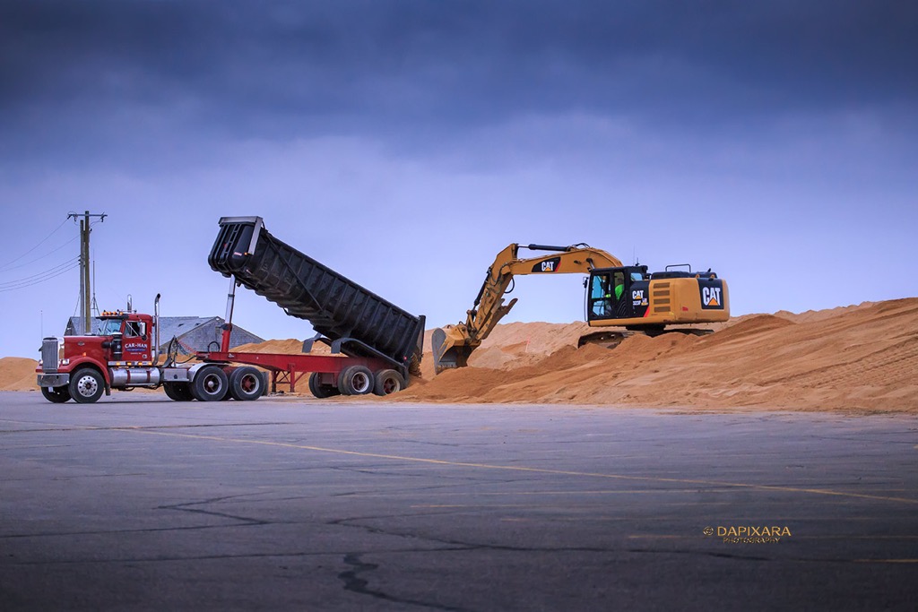 This is how are sand dunes rebuild! Nauset beach, Orleans, MA, January 10, 2019. © dapixara Cape Cod National Seashore photography.