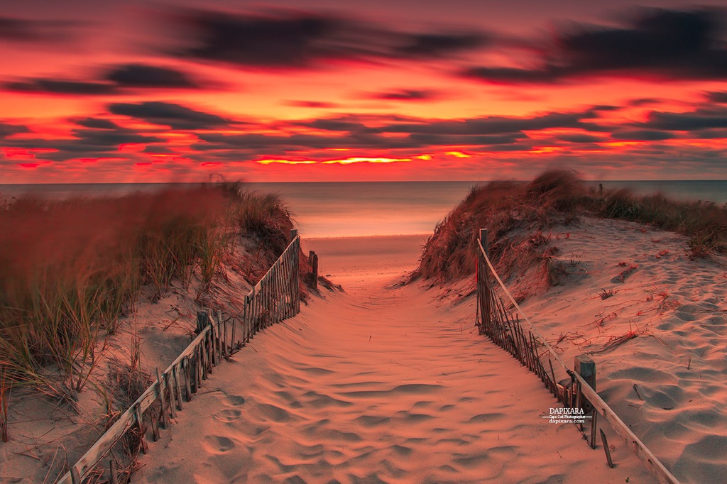 Nauset beach sunrise 2017. © Dapixara https://dapixara.com