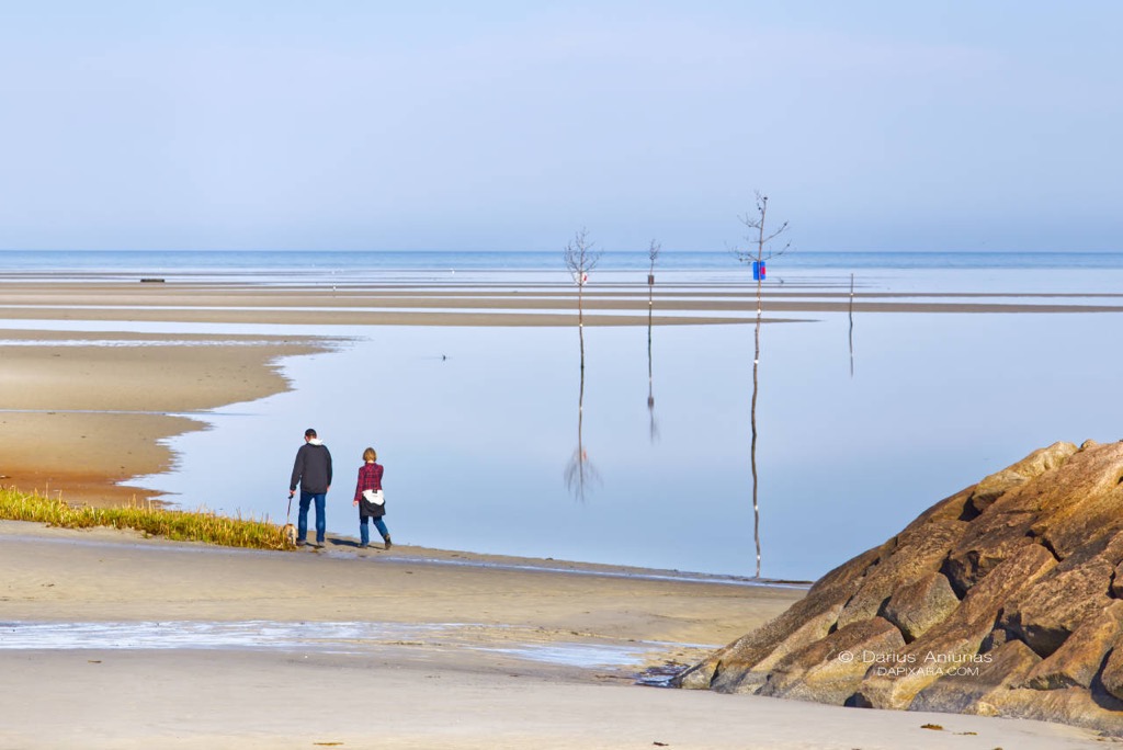 Today's Calm Reflection at Rock Harbor beach. Rock Harbor beach, Orleans, Cape Cod, Massachusetts. © Dapixara. Darius. A.