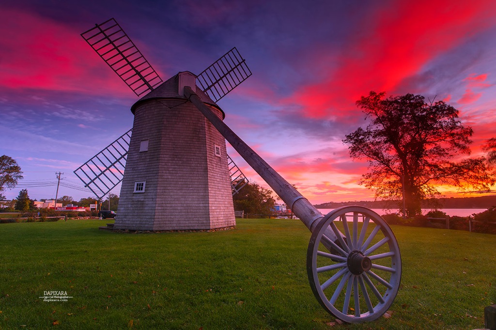 6/10. Orleans Windmill, Orleans Cape Cod. Dapixara Cape Cod photos https://dapixara.com