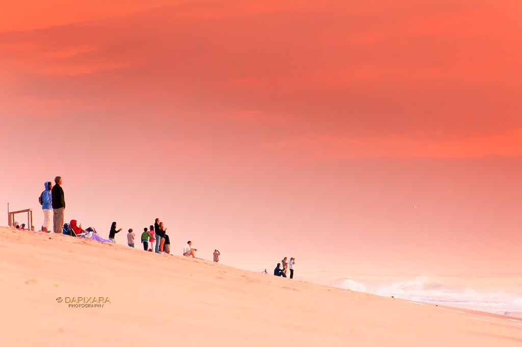 things to do in cape cod. Watching sunrise, Nauset beach, Orleans.
