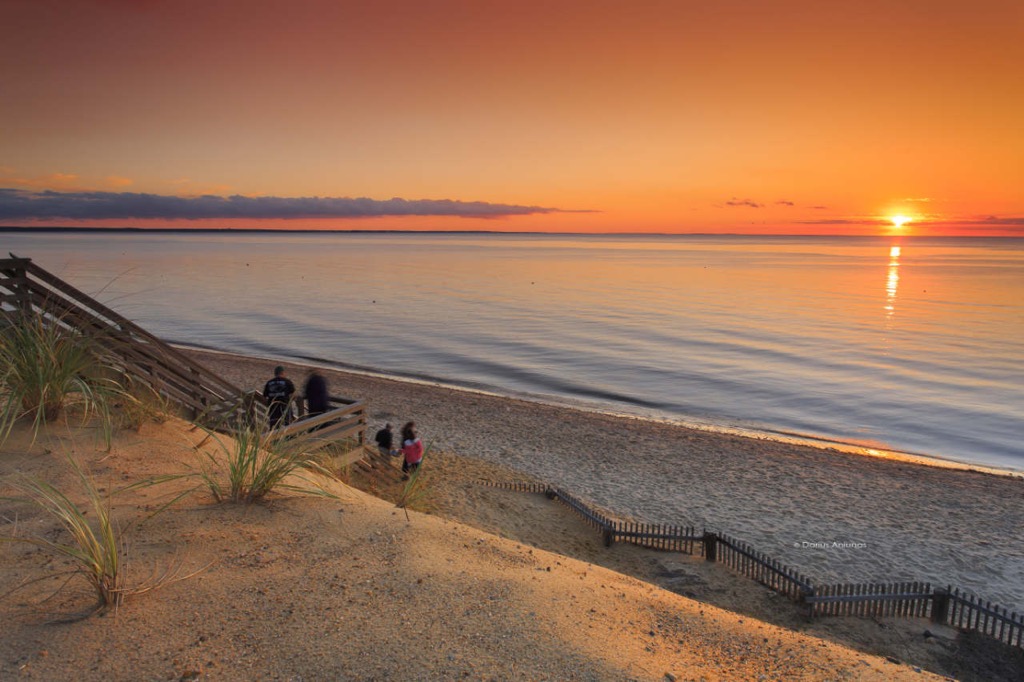 High Tide on Thumpertown beach, Eastham, Mass, Cape Cod.