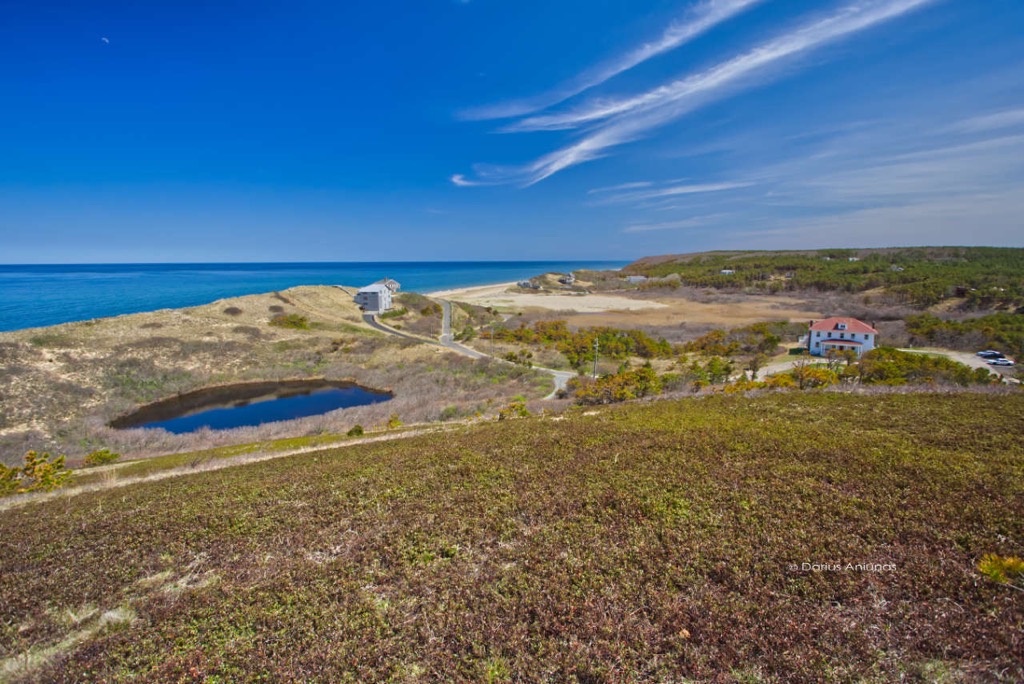 Truro Cape Cod, Ballston beach from above.