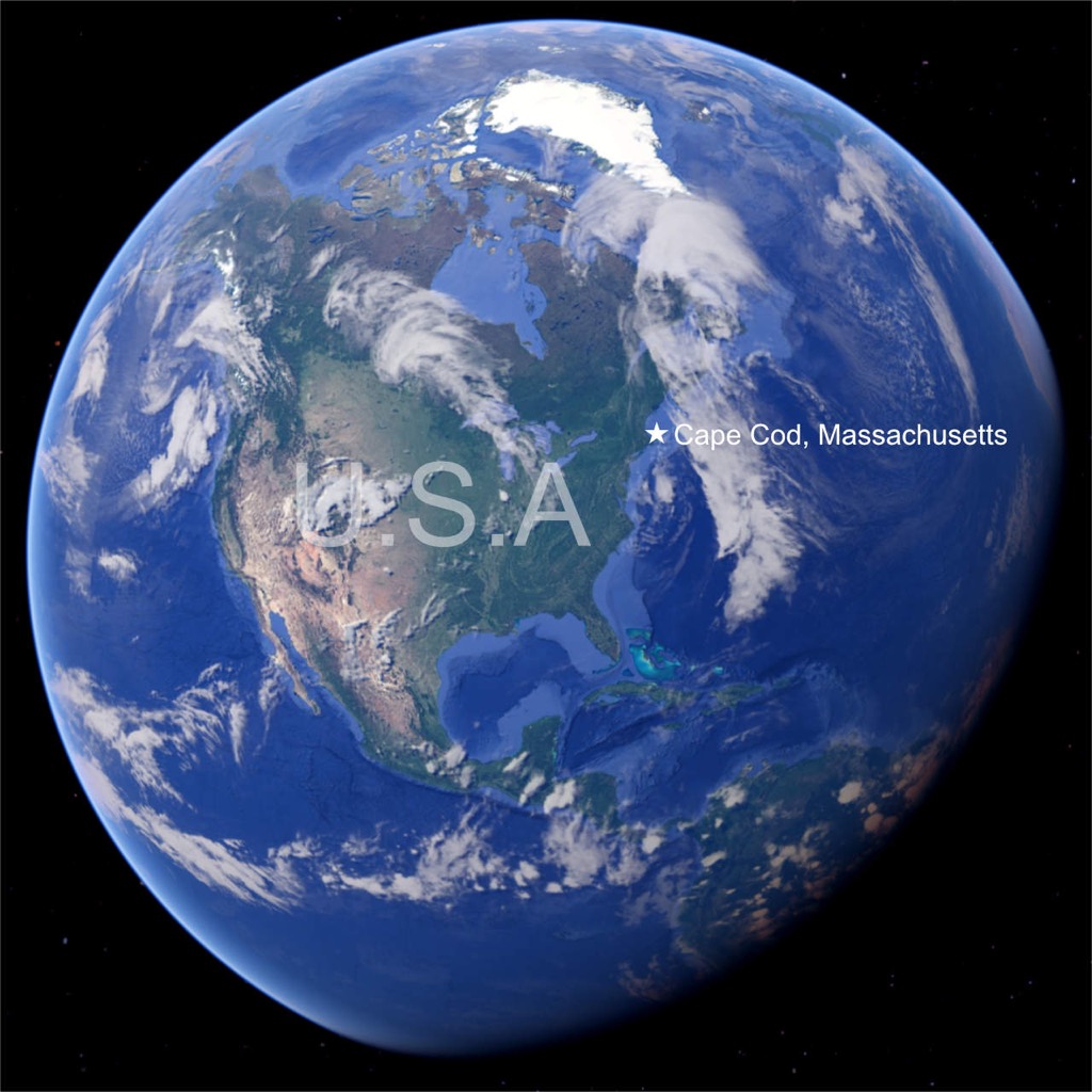 This is where Cape Cod on a map. where-cape-cod-on-the-map-satelite